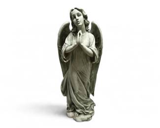 Outdoor Cement Angel Sculpture