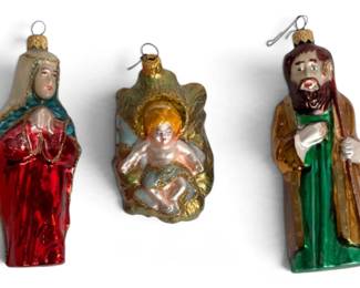 Polonaise Holy Family Ornaments