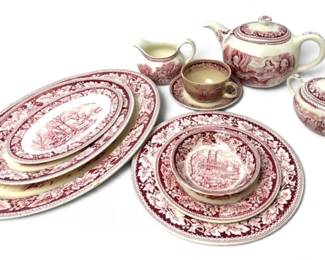 Currier Ives Dishes
