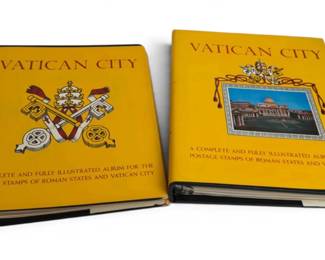 Vatican City Stamp Albums