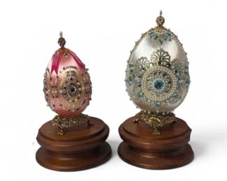 June Zimonick Jeweled Eggs