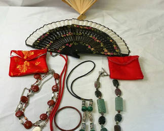 Lot 38: Asian Flair Jewelry