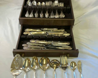 Lot 34: Flatware Service For 12