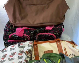 Lot 37: Assorted Travel and Tote Bags