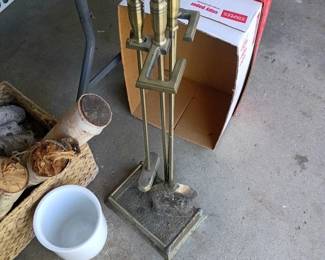 Brass Fireplace Tools