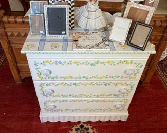 Handpainted dresser