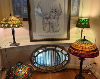 Tiffany lamps!