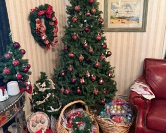 Trees and ornaments