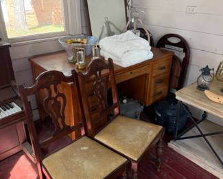Desk, chairs and so much more