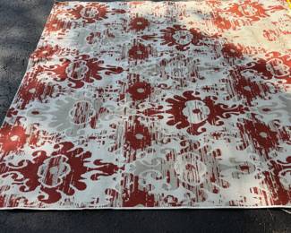 One of two outdoor rugs - new