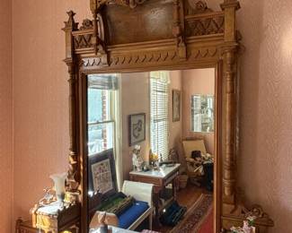 Look at the detail with the marble top