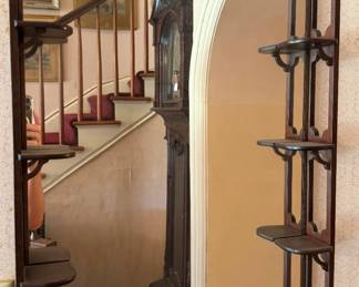 Vintage mirror shelf