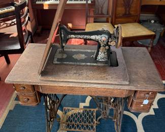 Vintage sewing machine