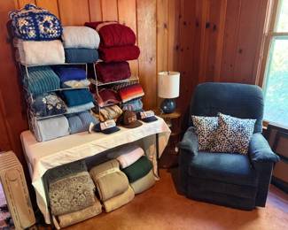 Look at the quilts and comforters