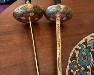 Mid-Century Fencing Swords