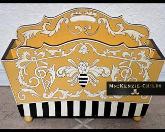 MacKenzie Childs Queen Bee Magazine Rack