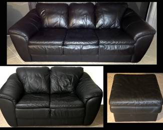Super Comfy and in Great Condition Sofa and Love Sea and Ottoman