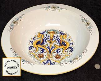 Huge Deruta Italy Bowl