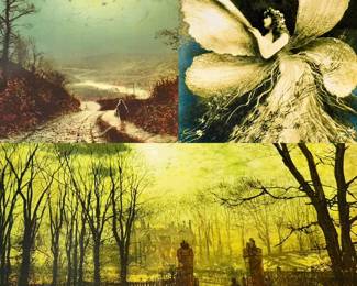 (3) Vintage Prints-John Laurent, John Atkinson Grimshaw, &