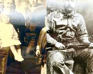 (2) Vintage Framed Photos
