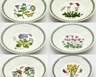 (6) Portmeirion Botanic Garden Bowls Set #1