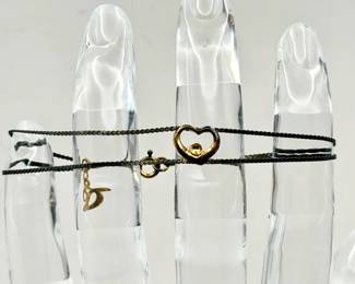 Sterling Silver Vintage Heart Bracelet