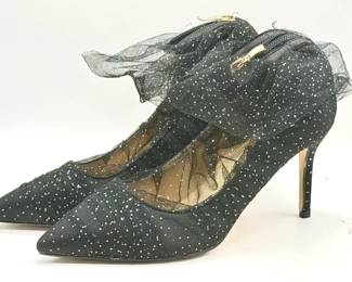 Yini High Heel Shoes With Tulle Size 8.5
