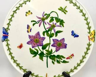 Portmeirion Botanic Garden Countertop Collection Embossed Cake Plate