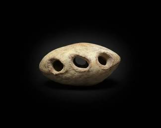 Ruth  Stan Walters Stoneware Ocarina second image