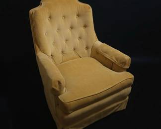 McAfee MidCentury Modern Tufted Armchair