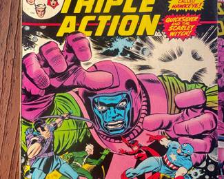 Marvel Triple Action  Comic Book