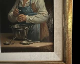 C. Fletcher Oil Painting