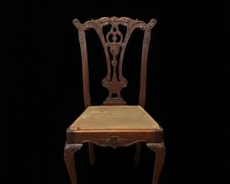 Chippendale Style Mahogany Dining Chairs