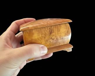 Burl Wood Keepsake Box