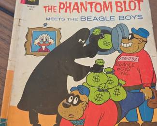 Walt Disneys The Phantom Blot No. Meets the Beagle Boys July 