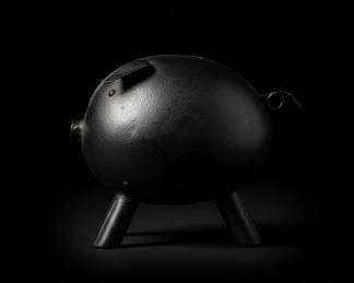 Cast Iron Piggy Bank second image
