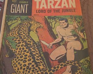 Gold Key Tarzan Lord of the Jungle Giant 