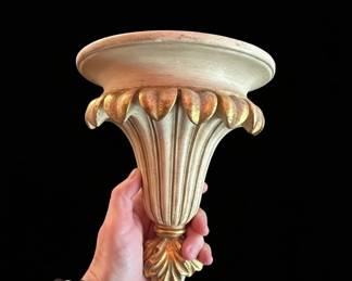 Neoclassical Style Wall Bracket Shelf