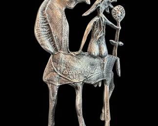 Don Drumm Aluminum Don Quixote Sculpture