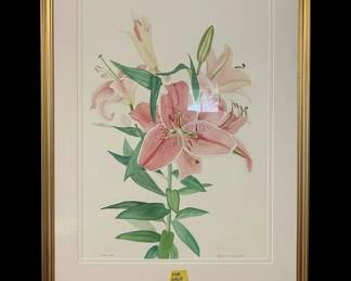 Stephanie Clayton Scott Watercolor Lily Print second image
