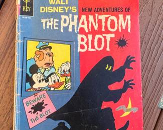 Walt Disneys New Adventures of The Phantom Blot  Gold Key, 