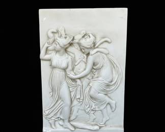 Art Nouveau Spelter Figurine La Grace After Eugene Marioton
