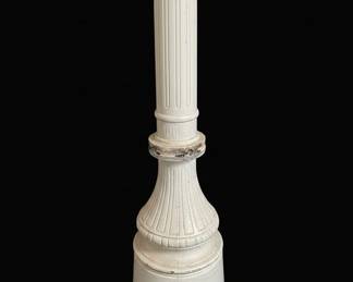 Victorian Revival Cast Iron Dragon Floor Lamp fourth image