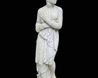 Classical Venus Italica Style Cast Stone Garden Statue