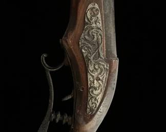 Vintage Decorative Flintlock Pistol Replica
