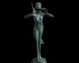 David Kay Art Deco Style Figurine Dancer third image