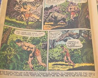 Gold Key Tarzan Lord of the Jungle Giant  second image