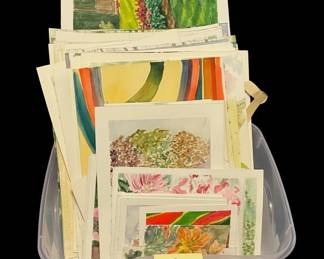 Collection of Original Watercolor Paintings