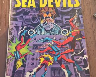 Sea Devils No.  Comic Book