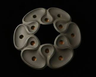 Vintage Dansk Designs Cast Iron Candle Holder by Jens Quistgaard third image